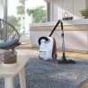 Gorenje | Vacuum cleaner | VCEA21GPLW | Bagged | Power 700 W | Dust capacity 3 L | White