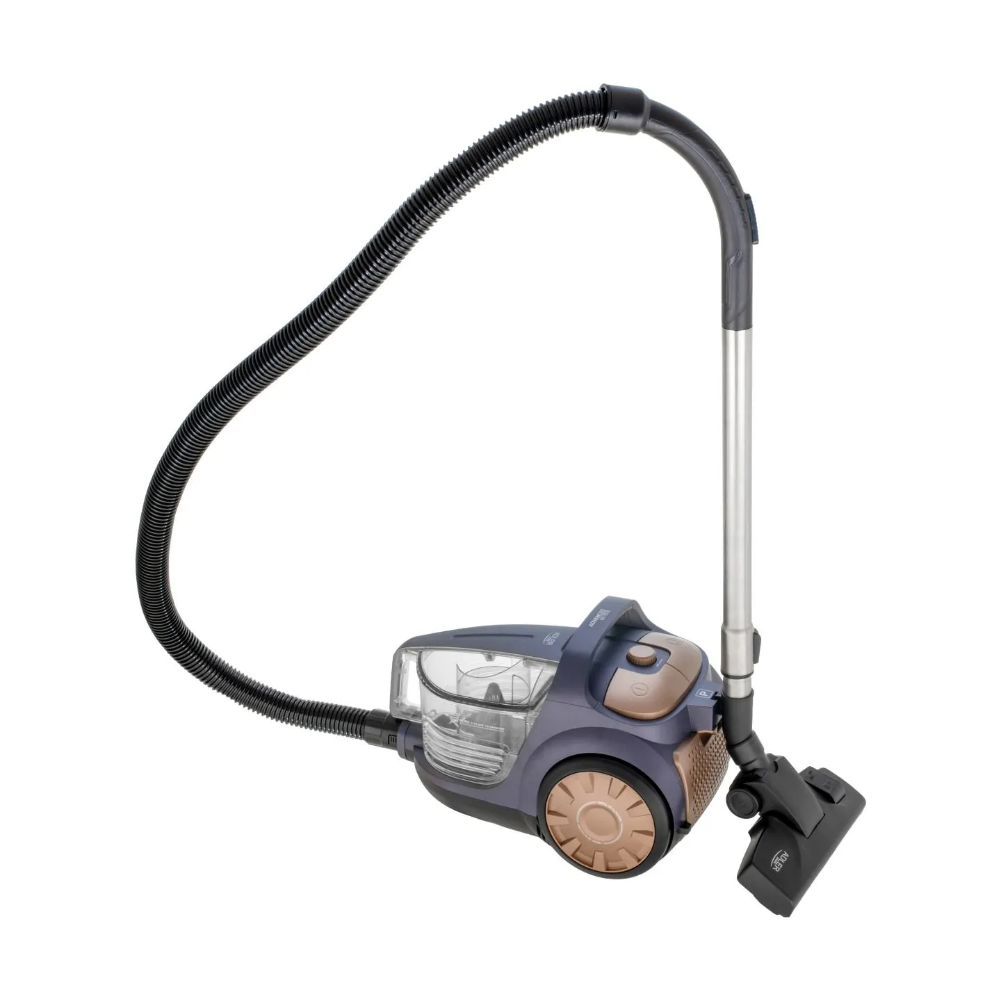 Adler Cyclone Vacuum Cleaner | AD 7076 | Bagless | Power 3000 W | Dust capacity 3.5 L | Violet