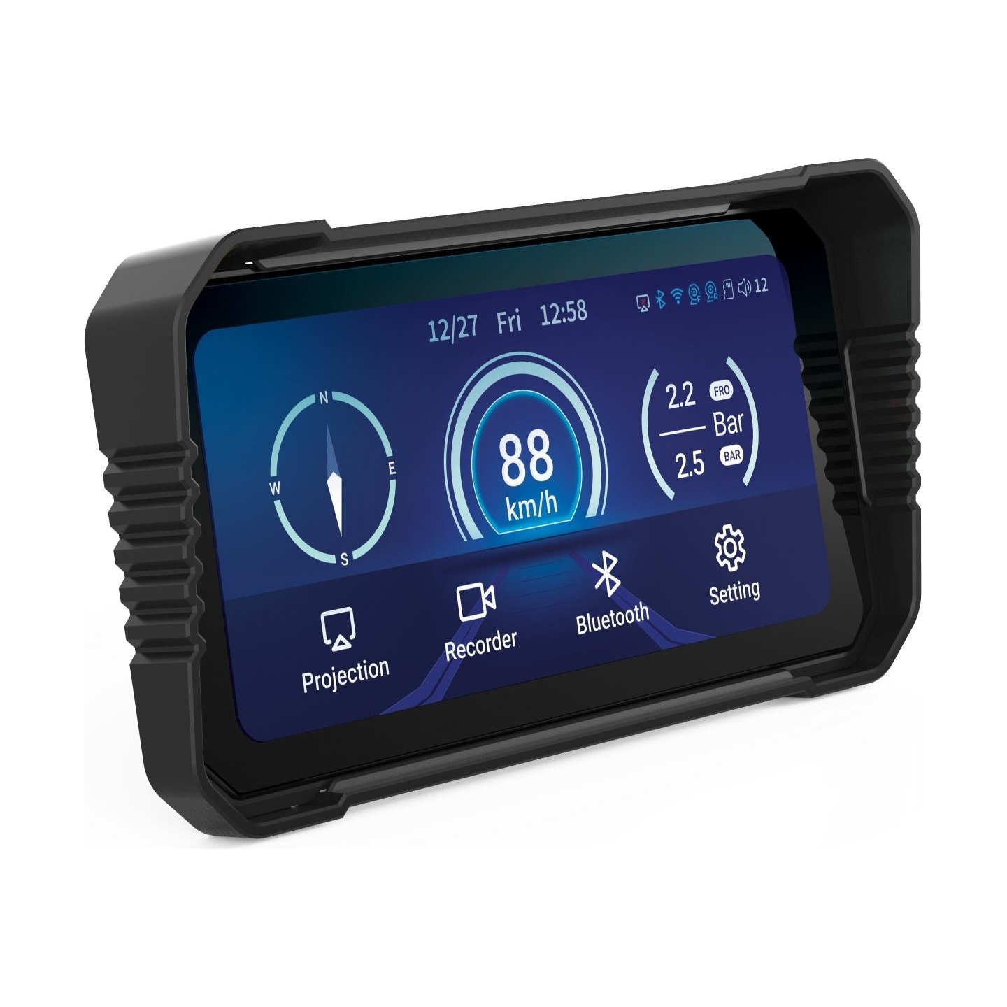 Navitel Dual dash Cam and Smart Moto device (Carplay, Android Auto) | Dual dash Cam and Smart Moto device (Carplay, Android Auto