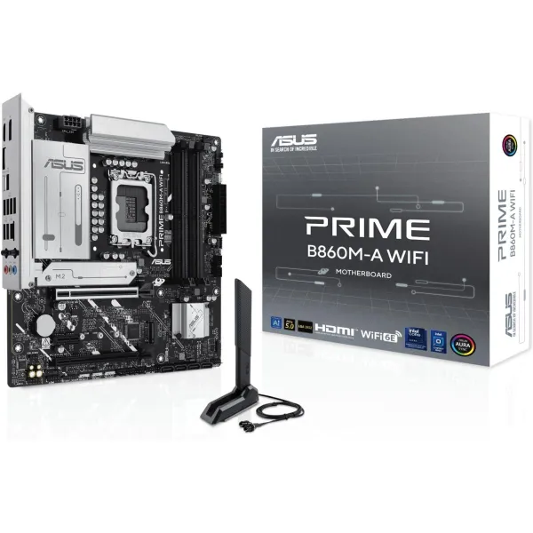 Asus Motherboard PRIME B860M-A WIFI s1851 XDDR5 USBC mATX
