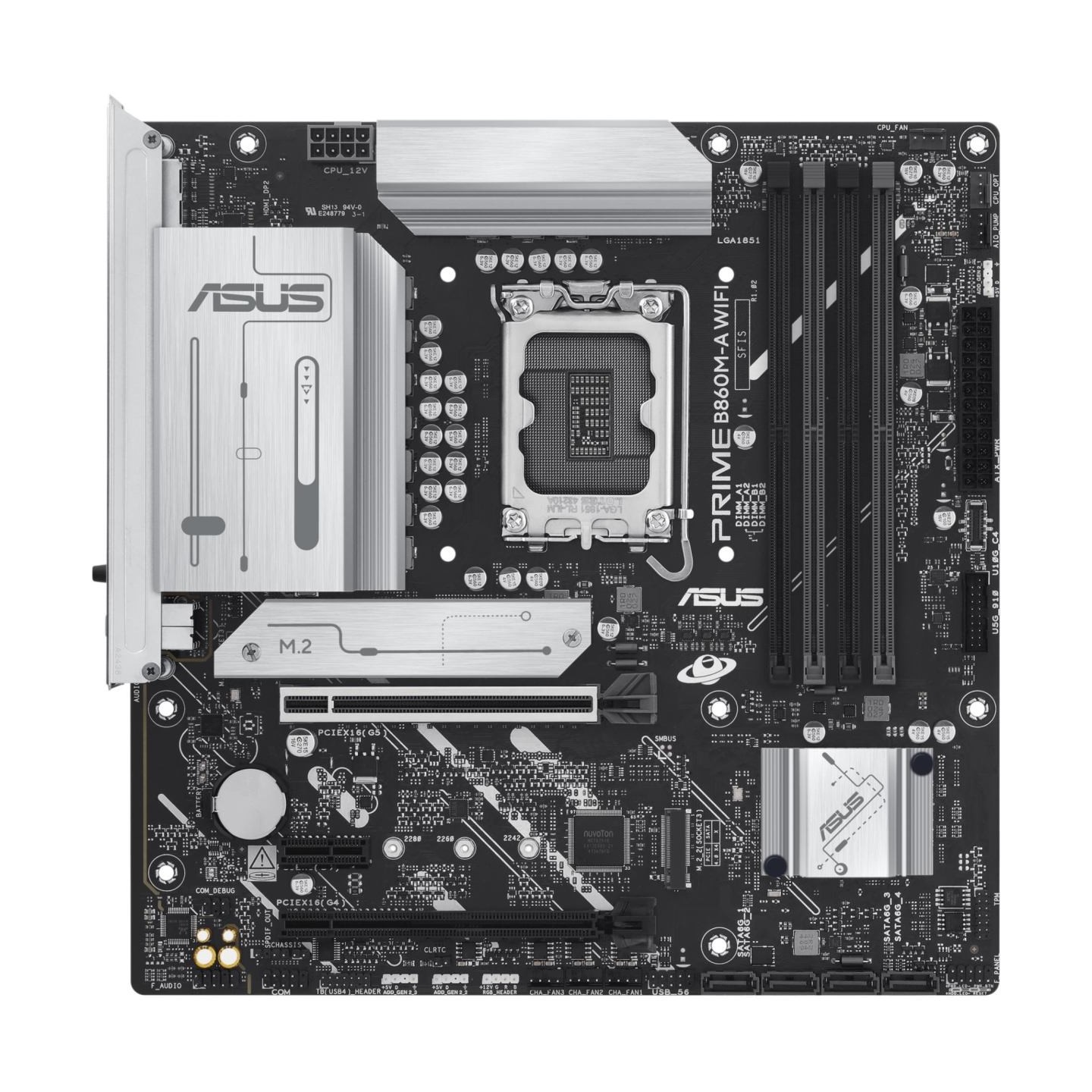 Asus Motherboard PRIME B860M-A WIFI s1851 XDDR5 USBC mATX