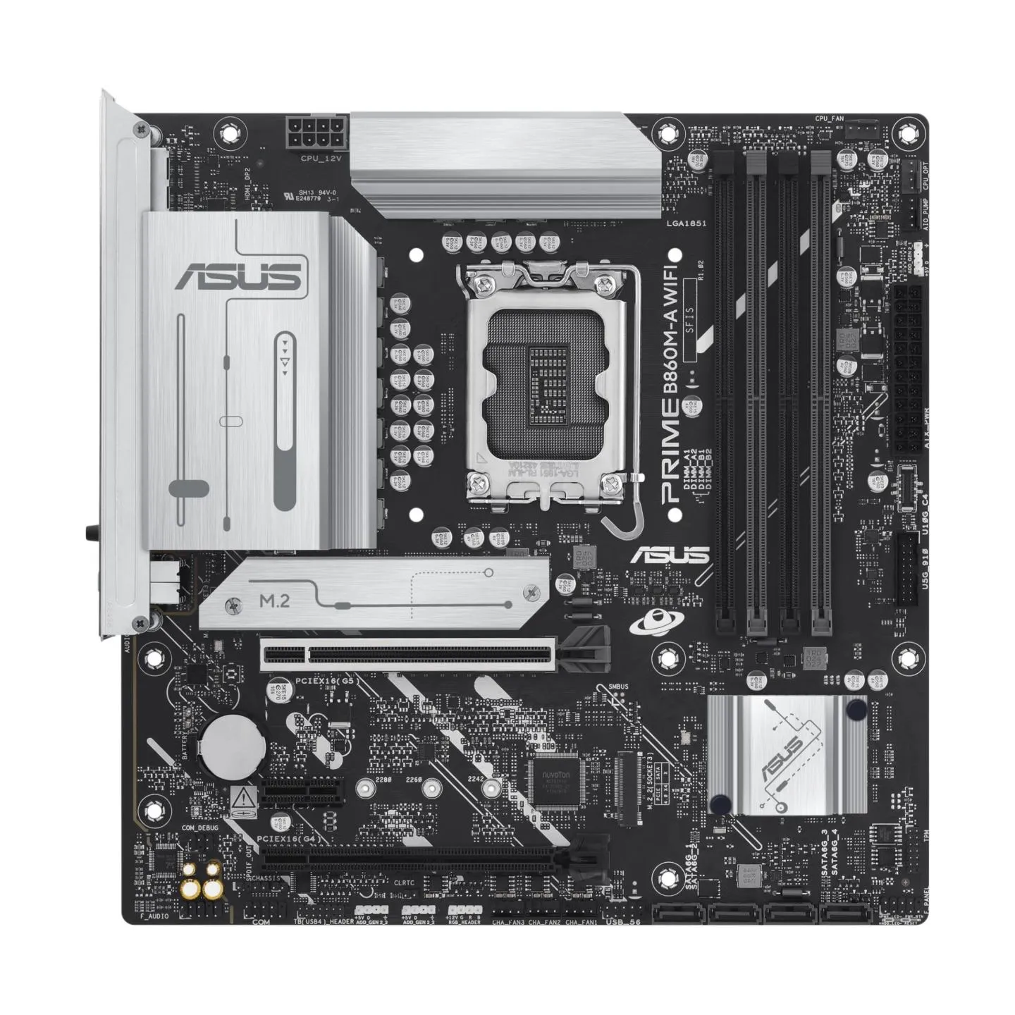Asus Motherboard PRIME B860M-A WIFI s1851 XDDR5 USBC mATX