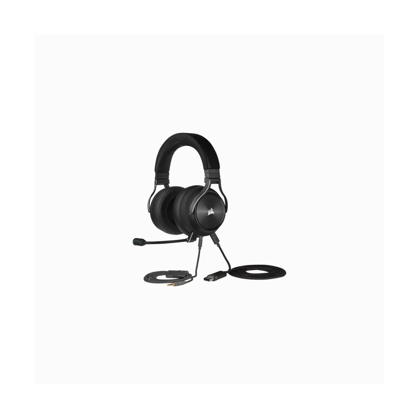 Corsair | High-Fidelity Gaming Headset | VIRTUOSO RGB WIRELESS XT | Wireless/Wired | Over-Ear | Black | Wireless