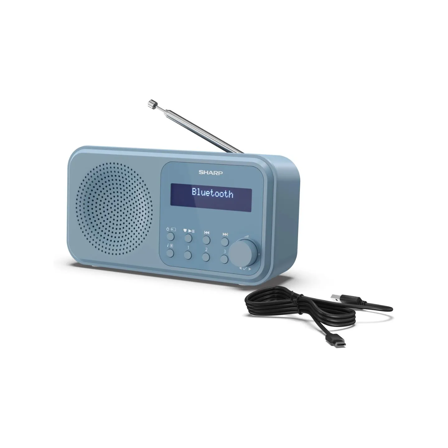 Sharp | Tokyo Digital Radio | DR-P420(BL) | Bluetooth | Wireless connection | Portable | Blue