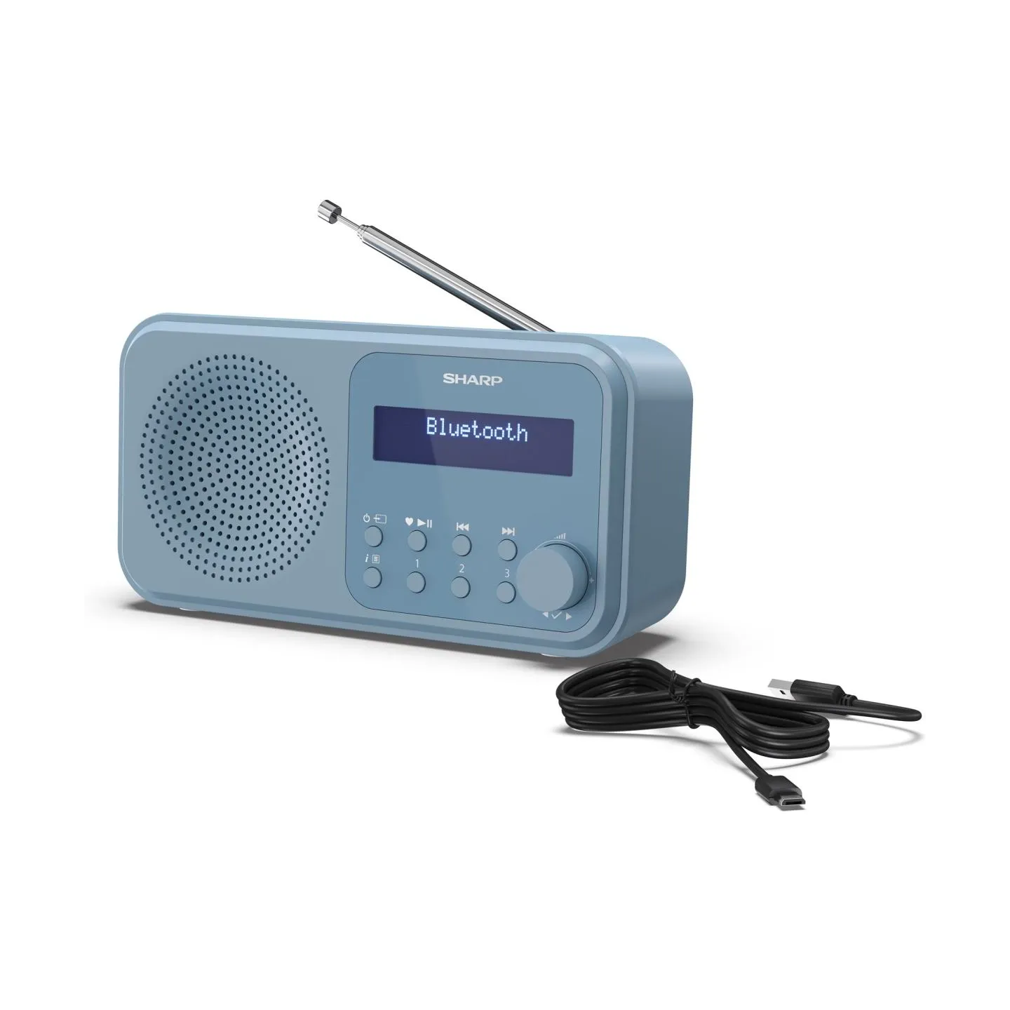 Sharp | Tokyo Digital Radio | DR-P420(BL) | Bluetooth | Wireless connection | Portable | Blue