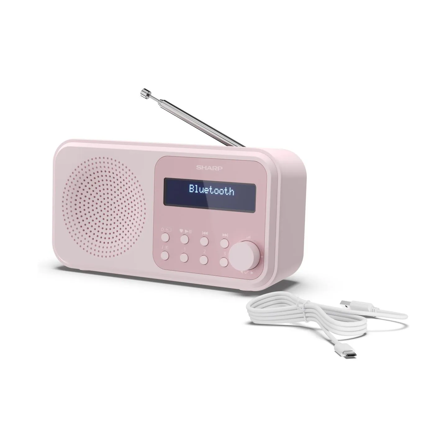 Sharp | Tokyo Digital Radio | DR-P420(PK) | Bluetooth | Wireless connection | Portable | Pink