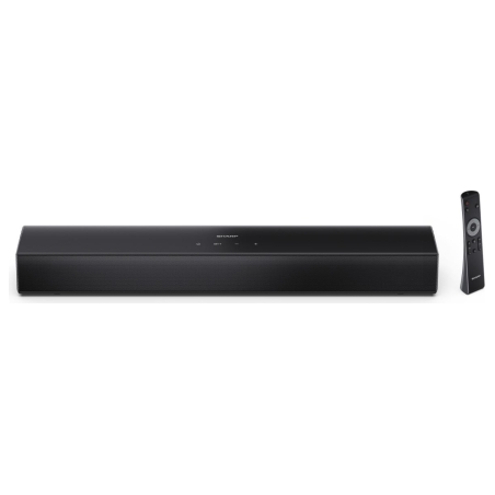 Sharp Compact 2.0 Soundbar | HT-SB121 | 120 W | Bluetooth | Wireless connection | Black