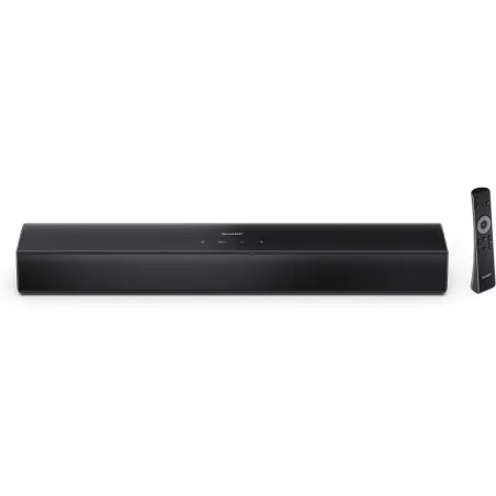 Sharp Compact 2.0 Soundbar | HT-SB121 | 120 W | Bluetooth | Wireless connection | Black