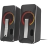 Genesis | Computer Speaker | Helium 100BT RGB | Bluetooth | Silver/Black | Gaming Speakers | Wireless connection