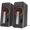 Genesis | Computer Speaker | Helium 100BT RGB | Bluetooth | Silver/Black | Gaming Speakers | Wireless connection