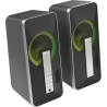 Genesis | Computer Speaker | Helium 100BT RGB | Bluetooth | Silver/Black | Gaming Speakers | Wireless connection
