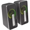 Genesis | Computer Speaker | Helium 100BT RGB | Bluetooth | Silver/Black | Gaming Speakers | Wireless connection
