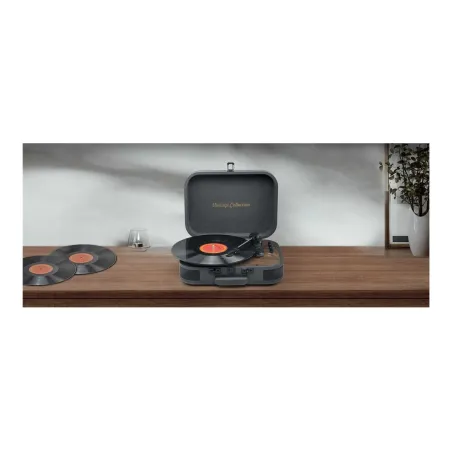 Muse Turntable Stereo System with Bluetooth Out | MT-207 DGB | 2x5 W | Bluetooth | Black/Brown