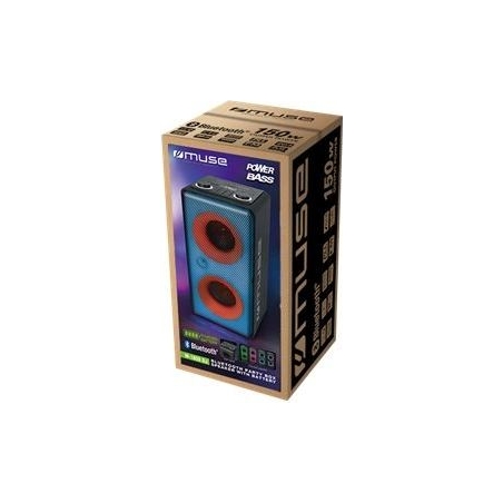 Muse | Party Box Speaker | M-1808DJ | 150 W | Bluetooth | Black | Wireless connection