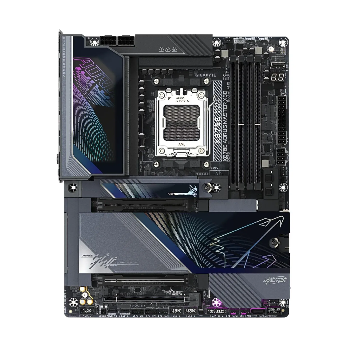 Gigabyte Mainboard|GIGABYTE|AMD X870E|Socket AM5|ATX|RAM DDR5-SDRAM|4xSlots|Wi-Fi Yes|Bluetooth Yes|5xNumber of M.2 (M) slots|GI