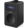 Sharp DR-430(BK) Digital Radio, FM/DAB/DAB+, Bluetooth 5.0, Midnight Black | Sharp | Digital Radio | DR-430(BK) | Bluetooth | Mi