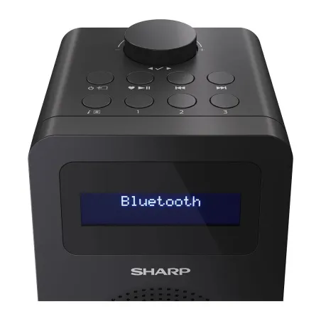 Sharp DR-430(BK) Digital Radio, FM/DAB/DAB+, Bluetooth 5.0, Midnight Black | Sharp | Digital Radio | DR-430(BK) | Bluetooth | Mi
