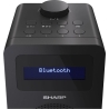Sharp DR-430(BK) Digital Radio, FM/DAB/DAB+, Bluetooth 5.0, Midnight Black | Sharp | Digital Radio | DR-430(BK) | Bluetooth | Mi