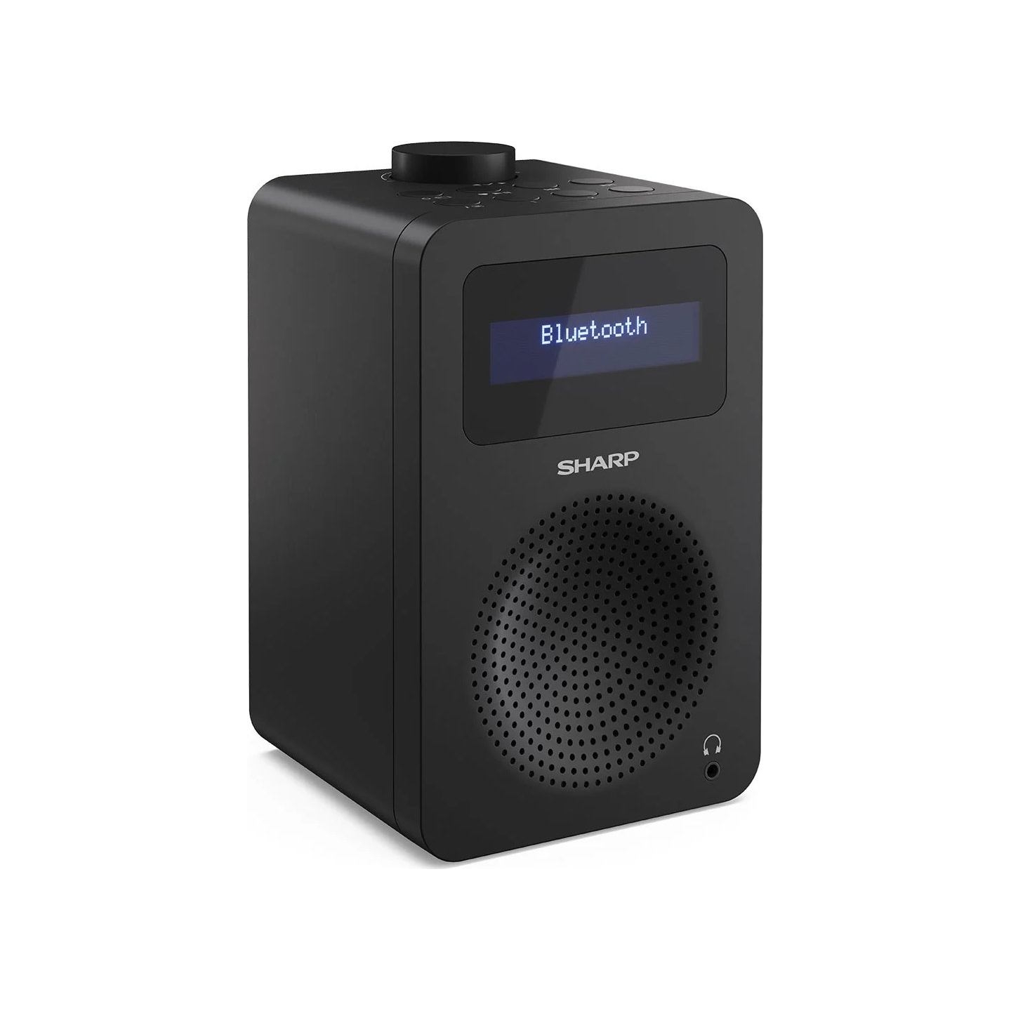 Sharp DR-430(BK) Digital Radio, FM/DAB/DAB+, Bluetooth 5.0, Midnight Black | Sharp | Digital Radio | DR-430(BK) | Bluetooth | Mi