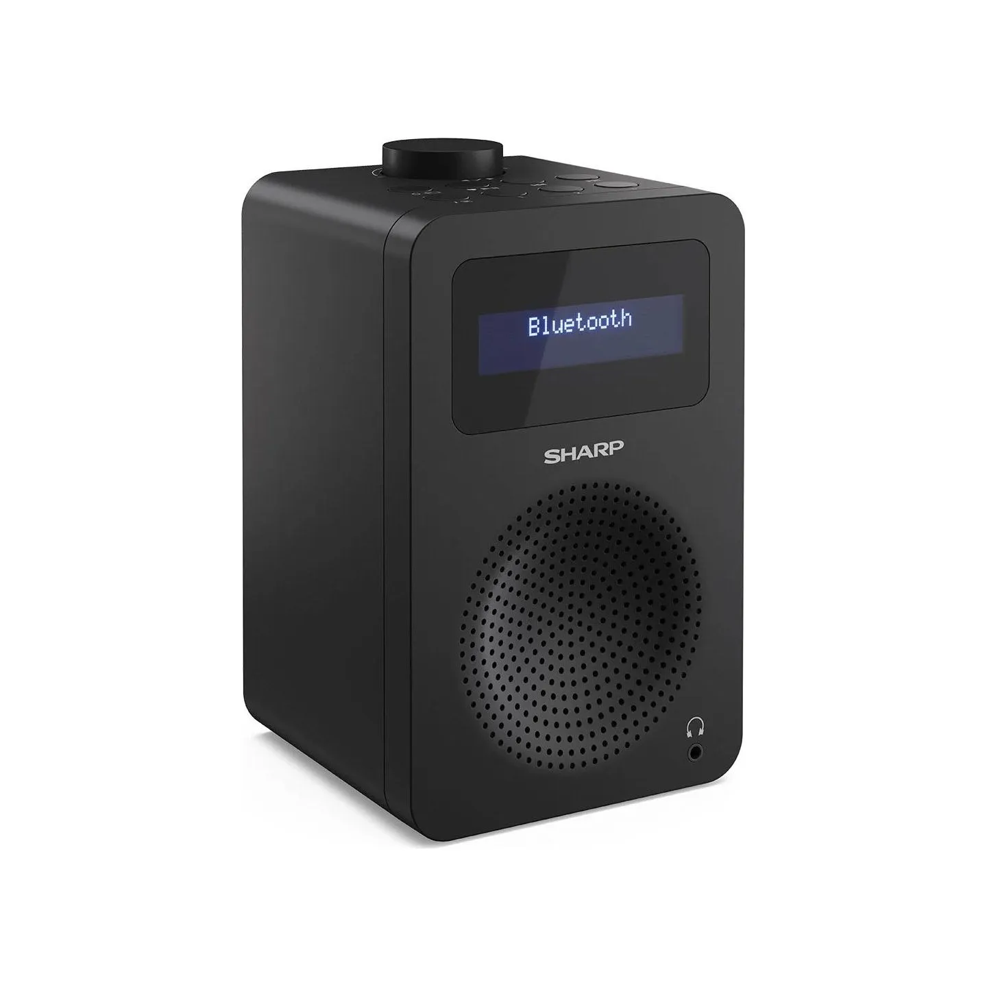 Sharp DR-430(BK) Digital Radio, FM/DAB/DAB+, Bluetooth 5.0, Midnight Black | Sharp | Digital Radio | DR-430(BK) | Bluetooth | Mi