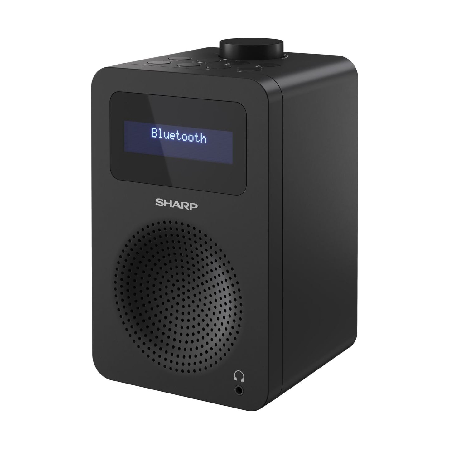 Sharp DR-430(BK) Digital Radio, FM/DAB/DAB+, Bluetooth 5.0, Midnight Black | Sharp | Digital Radio | DR-430(BK) | Bluetooth | Mi