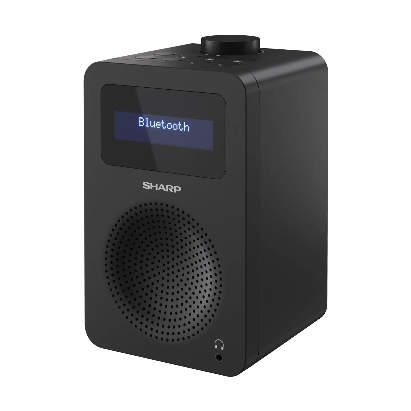 Sharp DR-430(BK) Digital Radio, FM/DAB/DAB+, Bluetooth 5.0, Midnight Black | Sharp | Digital Radio | DR-430(BK) | Bluetooth | Mi
