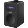 Sharp DR-430(BK) Digital Radio, FM/DAB/DAB+, Bluetooth 5.0, Midnight Black | Sharp | Digital Radio | DR-430(BK) | Bluetooth | Mi