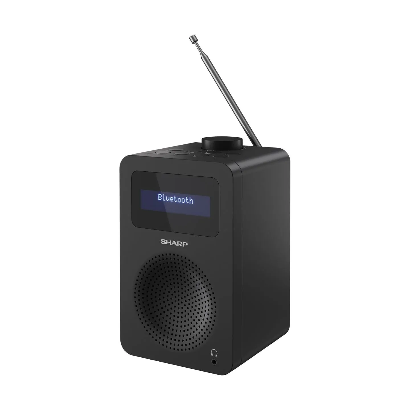 Sharp DR-430(BK) Digital Radio, FM/DAB/DAB+, Bluetooth 5.0, Midnight Black | Sharp | Digital Radio | DR-430(BK) | Bluetooth | Mi