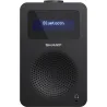 Sharp DR-430(BK) Digital Radio, FM/DAB/DAB+, Bluetooth 5.0, Midnight Black | Sharp | Digital Radio | DR-430(BK) | Bluetooth | Mi
