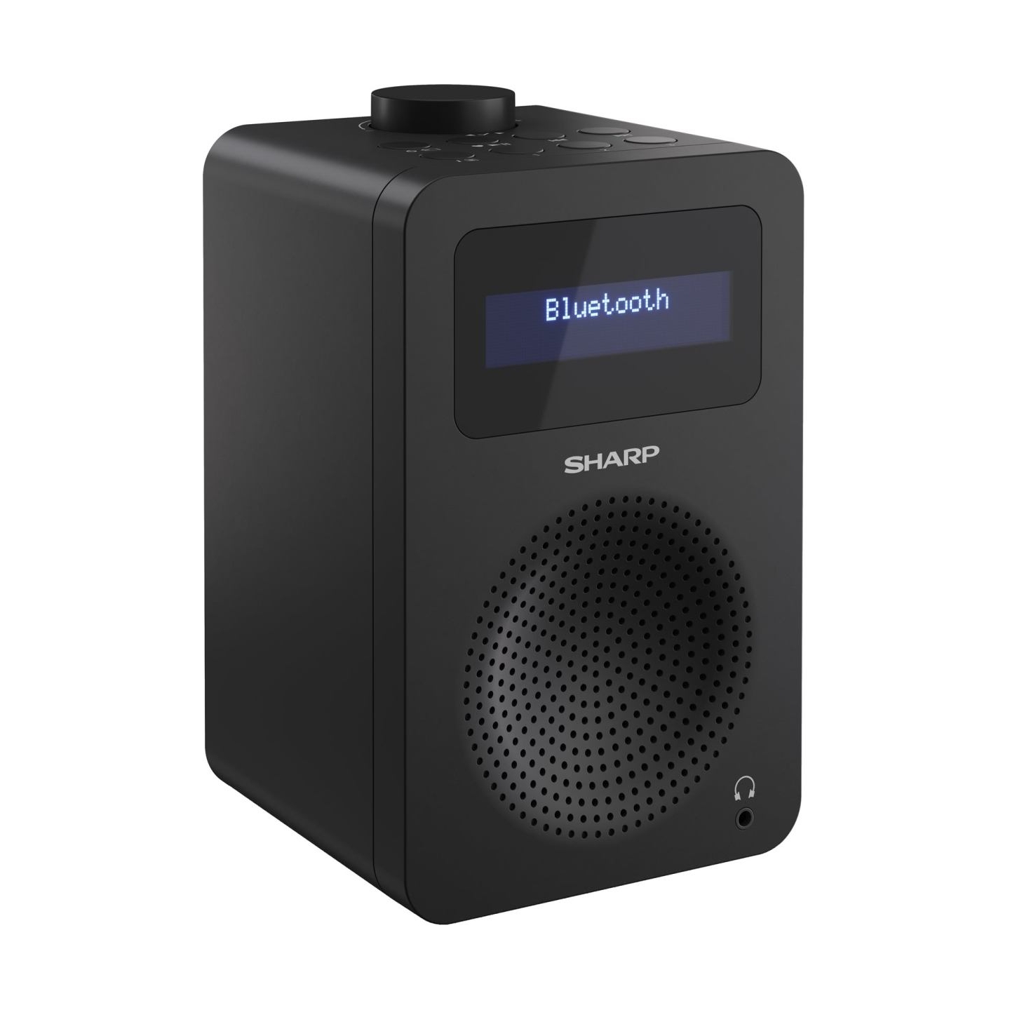 Sharp DR-430(BK) Digital Radio, FM/DAB/DAB+, Bluetooth 5.0, Midnight Black | Sharp | Digital Radio | DR-430(BK) | Bluetooth | Mi