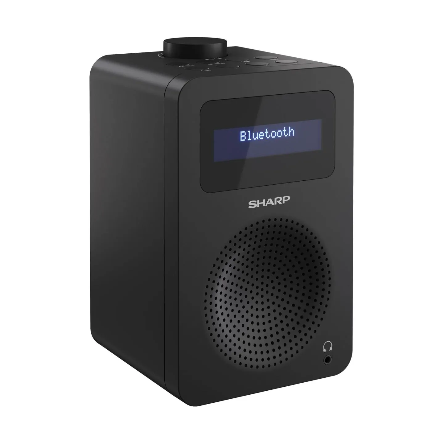 Sharp DR-430(BK) Digital Radio, FM/DAB/DAB+, Bluetooth 5.0, Midnight Black | Sharp | Digital Radio | DR-430(BK) | Bluetooth | Mi