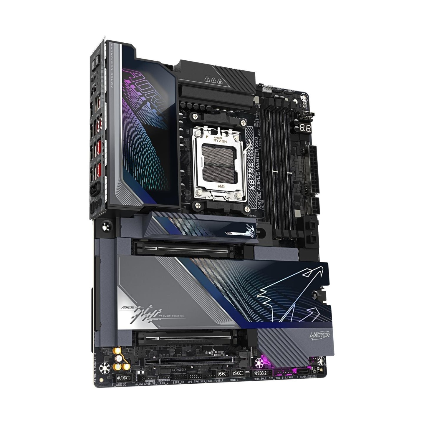 Gigabyte Mainboard|GIGABYTE|AMD X870E|Socket AM5|ATX|RAM DDR5-SDRAM|4xSlots|Wi-Fi Yes|Bluetooth Yes|5xNumber of M.2 (M) slots|GI
