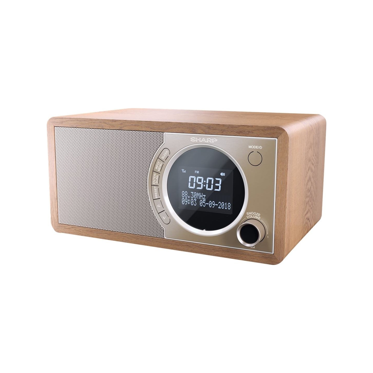 Sharp Radio DAB+ BT DR-450(BR)