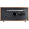 Sharp DR-450(BR) Digital Radio, FM/DAB/DAB+, Bluetooth 4.2, Alarm function, Brown | Sharp | Digital Radio | DR-450(BR) | Bluetoo