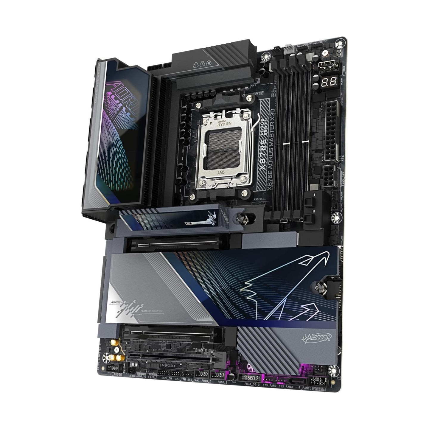 Gigabyte Mainboard|GIGABYTE|AMD X870E|Socket AM5|ATX|RAM DDR5-SDRAM|4xSlots|Wi-Fi Yes|Bluetooth Yes|5xNumber of M.2 (M) slots|GI