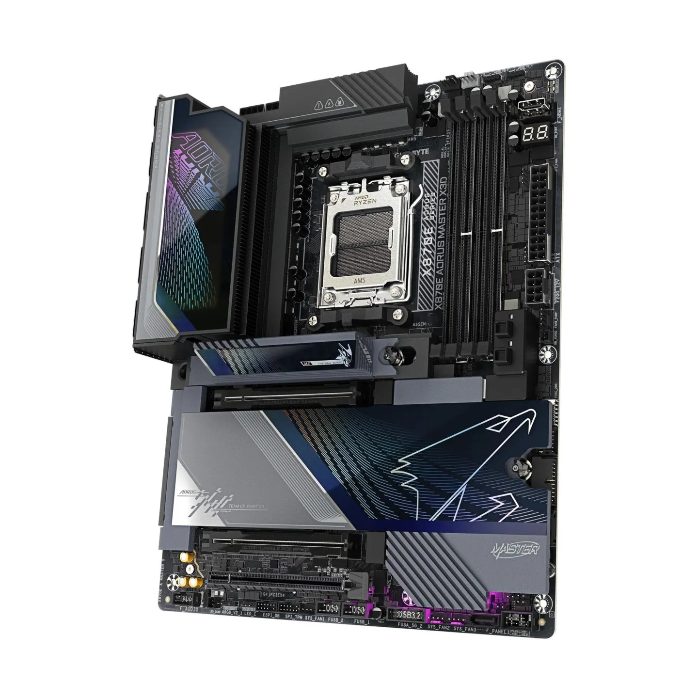 Gigabyte Mainboard|GIGABYTE|AMD X870E|Socket AM5|ATX|RAM DDR5-SDRAM|4xSlots|Wi-Fi Yes|Bluetooth Yes|5xNumber of M.2 (M) slots|GI