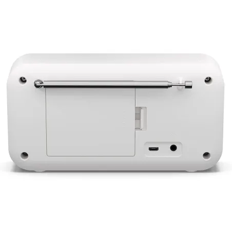 Sharp DR-P420(WH) Tokyo Portable Digital Radio, FM/DAB/DAB+, Bluetooth 5.0, USB or Battery Powered, Snowy White | Sharp | Tokyo 
