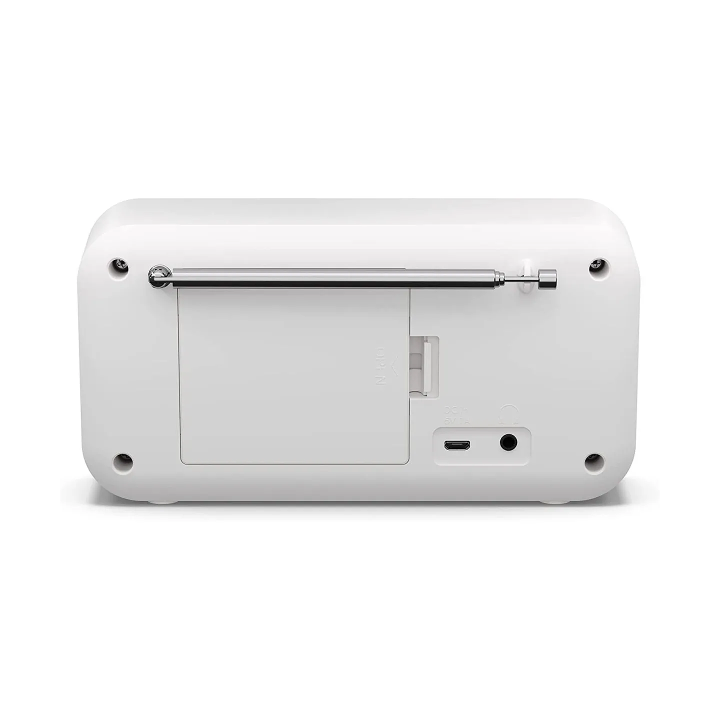 Sharp DR-P420(WH) Tokyo Portable Digital Radio, FM/DAB/DAB+, Bluetooth 5.0, USB or Battery Powered, Snowy White | Sharp | Tokyo 