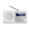 Sharp DR-P420(WH) Tokyo Portable Digital Radio, FM/DAB/DAB+, Bluetooth 5.0, USB or Battery Powered, Snowy White | Sharp | Tokyo 