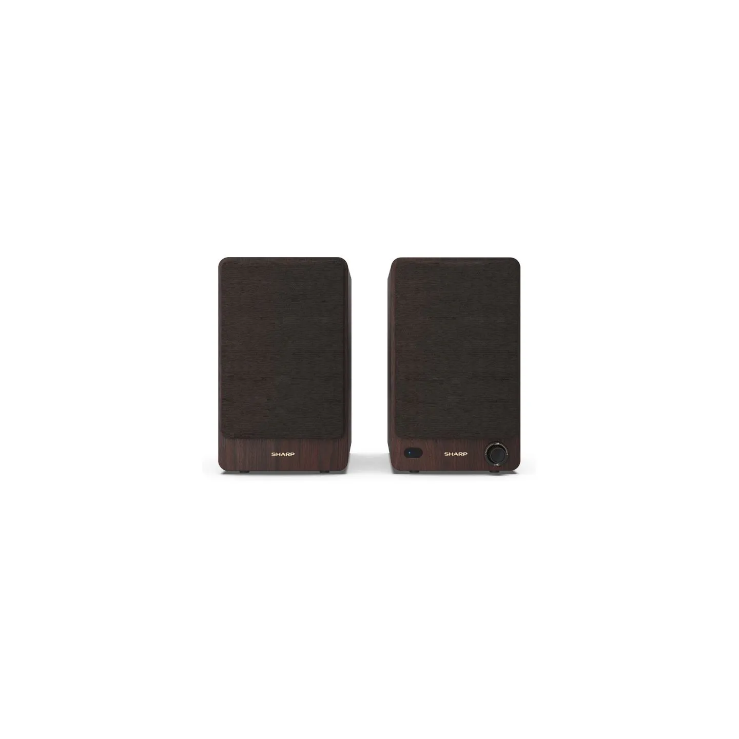 Sharp CP-SS30 Bookshelf Speakers, Brown | Sharp | Speakers | CP-SS30(BR) Bookshelf | 60 W | Bluetooth | Brown | Wireless connect