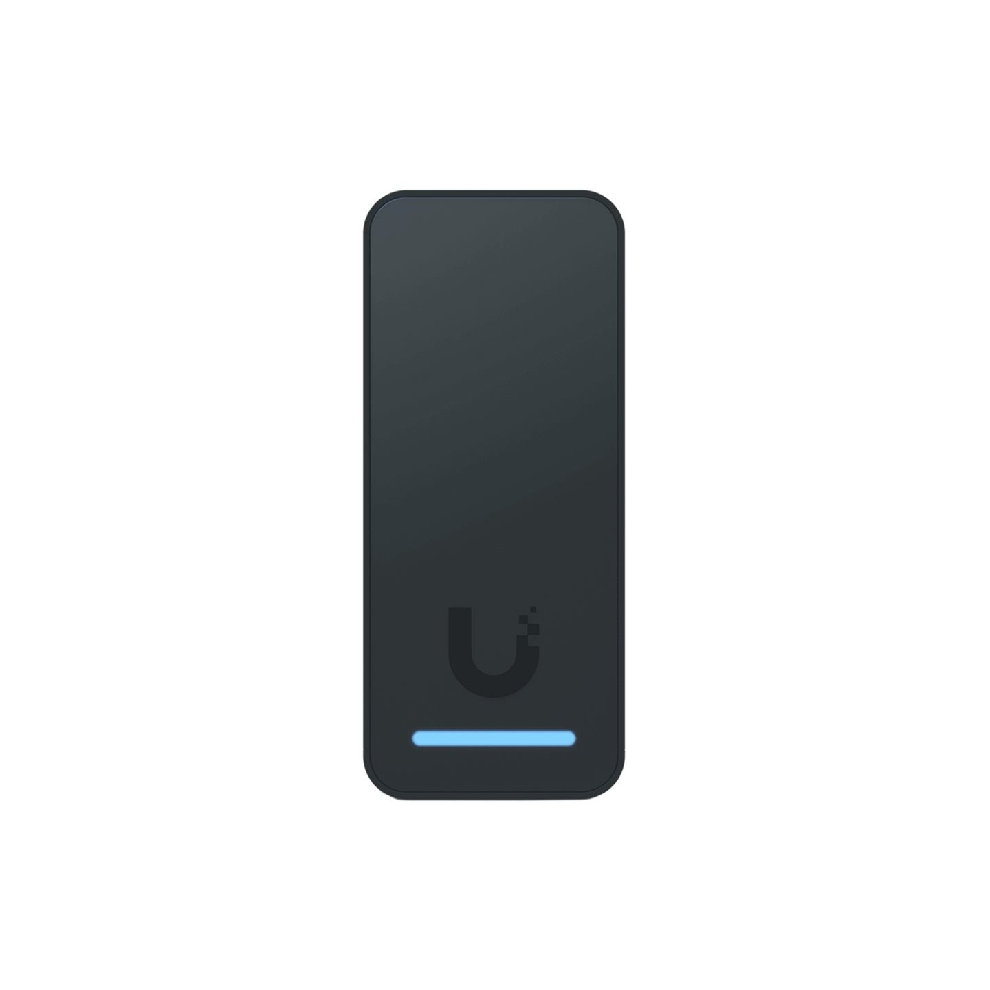 Ubiquiti Compact, second-generation NFC card reader and request-to-exit device that supports hand-wave door unlocking.