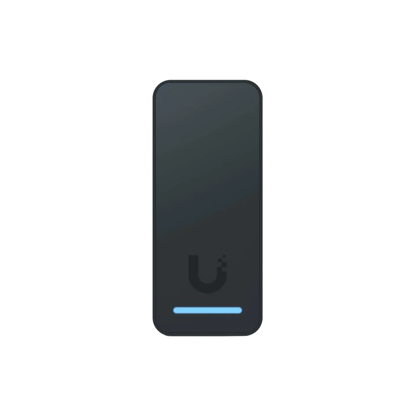 Ubiquiti Compact, second-generation NFC card reader and request-to-exit device that supports hand-wave door unlocking.