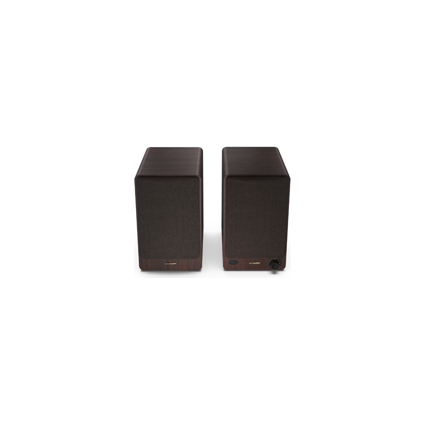 Sharp CP-SS30 Bookshelf Speakers, Brown | Sharp | Speakers | CP-SS30(BR) Bookshelf | 60 W | Bluetooth | Brown | Wireless connect