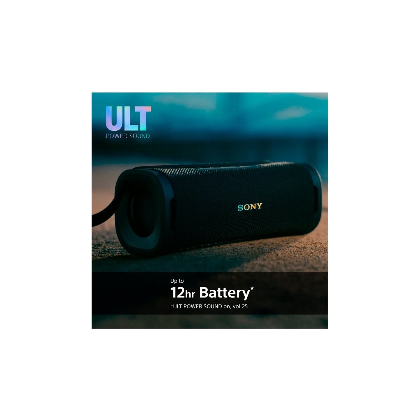 Sony | Speaker | SRS-ULT10 ULT FIELD 1 | Waterproof | Bluetooth | Black | Portable | Wireless connection