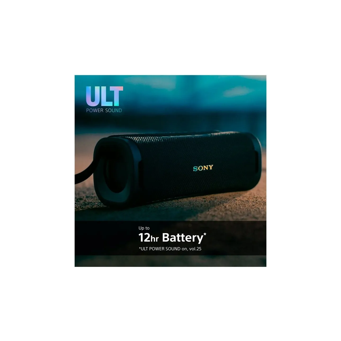 Sony | Speaker | SRS-ULT10 ULT FIELD 1 | Waterproof | Bluetooth | Black | Portable | Wireless connection