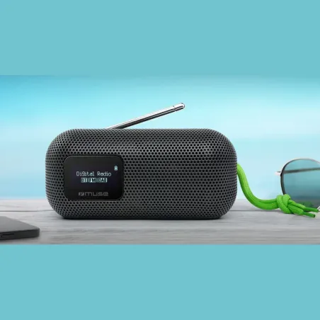 Muse | Speaker With FM Radio | M-750 FBT | 10 W | Waterproof | Bluetooth | Black | Portable | Wireless connection