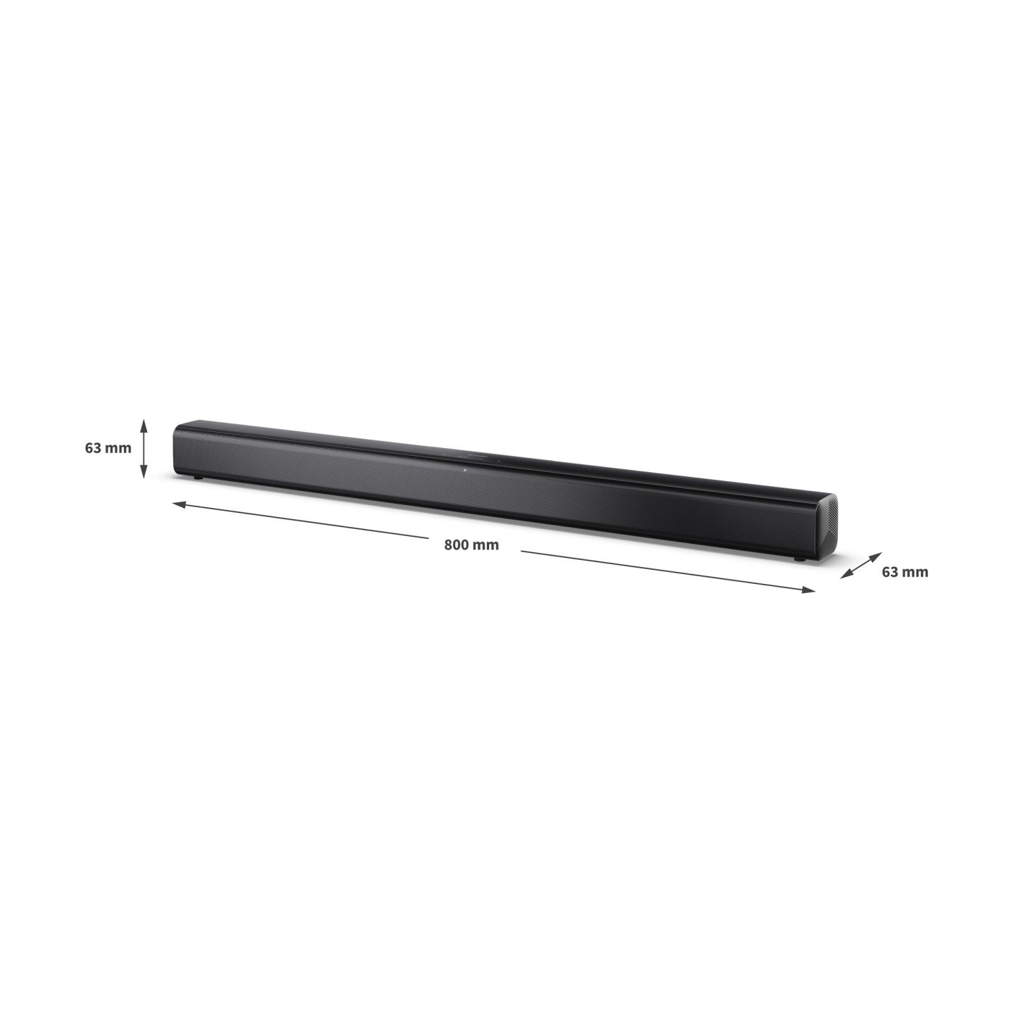 Sharp 2.0 Soundbar | HT-SB145 | 150 W | Bluetooth | Black | Wireless connection