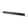Sharp 2.0 Soundbar | HT-SB145 | 150 W | Bluetooth | Black | Wireless connection
