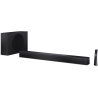 Sharp 2.1 Dolby Atmos/DTS Virtual:X Soundbar with Slim Wireless Subwoofer | HT-SBW310 | 330 W | Bluetooth | Black | Wireless con