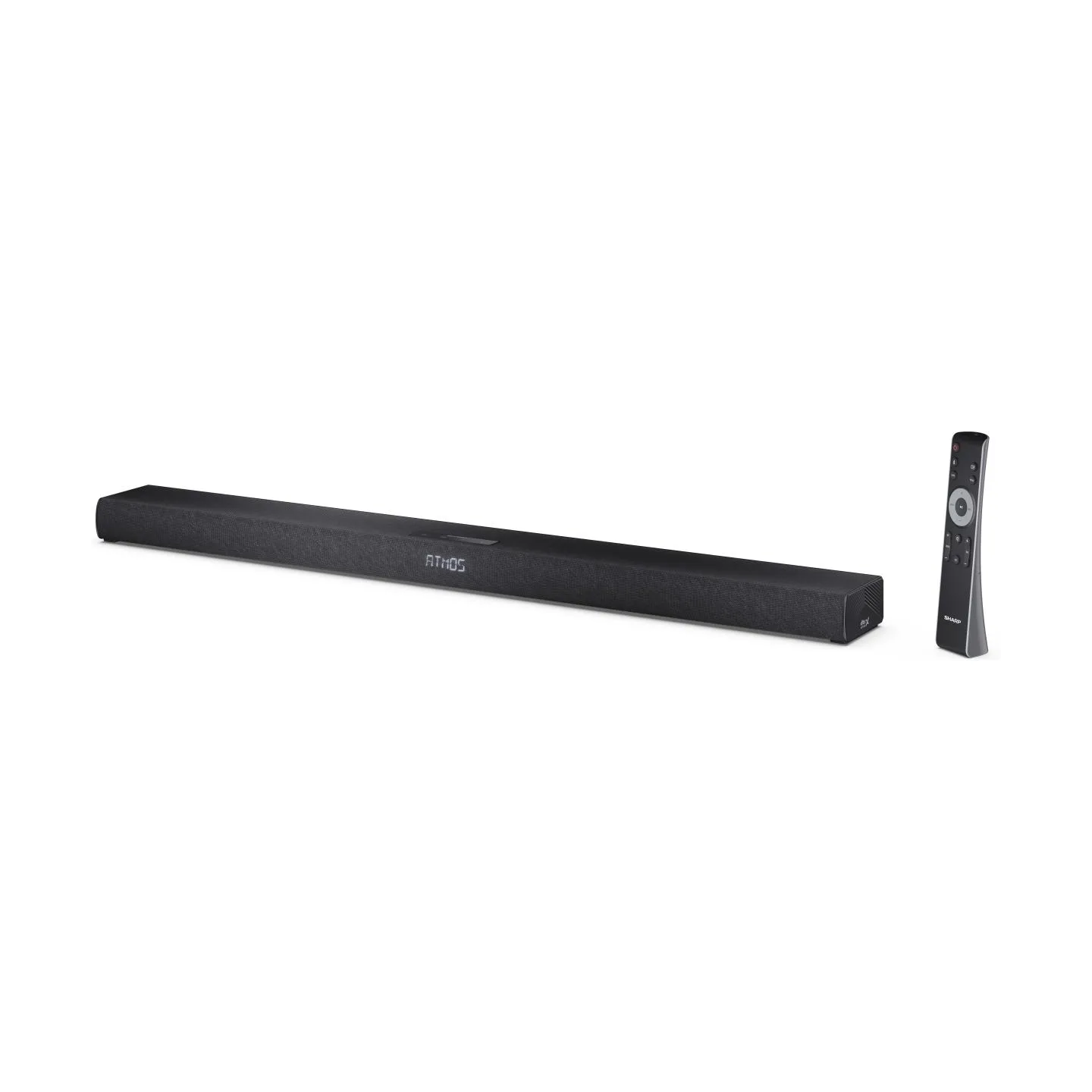 Sharp 2.1ch Ultra-slim Dolby Atmos/DTS Virtual: X Soundbar with Wireless Subwoofer | HT-SBW320 | 360 W | Bluetooth | Black | Wir